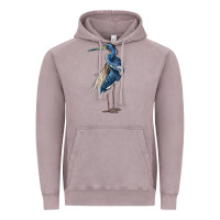 Vintage Zinc Louisiana Heron Vintage Hoodie - LillyAllenDesigns