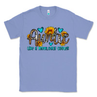 Colony Blue auntie like a mom only cooler Classic Tee - OliviaCreatesArt
