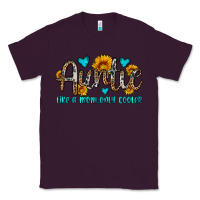 Plum auntie like a mom only cooler Classic Tee - OliviaCreatesArt