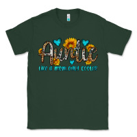 Sports Green auntie like a mom only cooler Classic Tee - OliviaCreatesArt