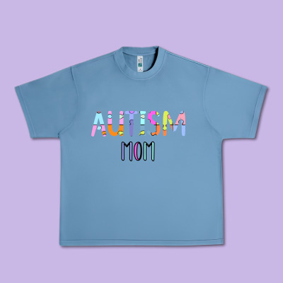 Titi Pretty Art Autism Mom Urban Heavy Tee Designed By Cowhidedigitalart
