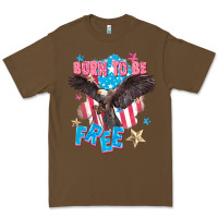 Cacao Born to be free Premium Tee - FaDigitalArtStudio
