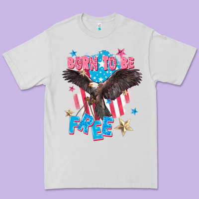 Born To Be Free Premium Tee Designed By Fadigitalartstudio