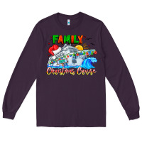 Plum family 2024 christmas cruise Long Sleeve Tee - CowhideDigitalArt