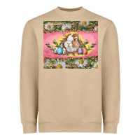 Mushroom Easter bunny and eggs Heavyweight Sweatshirt - RanaPortraitStore
