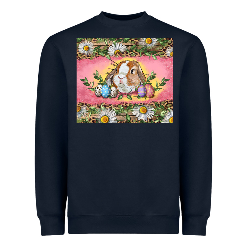 Easter Bunny And Eggs Heavyweight Sweatshirt by RanaPortraitStore | Teevron