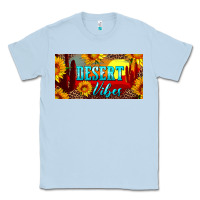 Dusty Blue desert vibes license plate Classic Tee - Artiststas