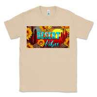 Mushroom desert vibes license plate Classic Tee - Artiststas
