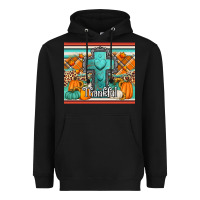 Black fall thankfull cross Heavyweight Hoodie - Jasminsmagicworld