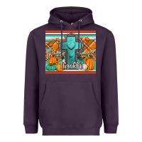 Plum fall thankfull cross Heavyweight Hoodie - Jasminsmagicworld