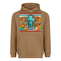 Toasted Coconut fall thankfull cross Heavyweight Hoodie - Jasminsmagicworld