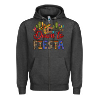 Charcoal Heather Down to fiesta Zipper Hoodie - RanaPortraitStore