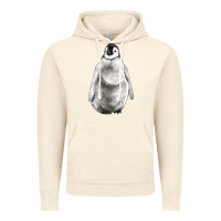 Vintage Artic baby penguin Vintage Hoodie - LillyAllenDesigns