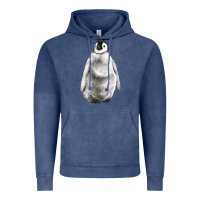 Vintage Denim baby penguin Vintage Hoodie - LillyAllenDesigns