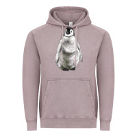 Vintage Zinc baby penguin Vintage Hoodie - LillyAllenDesigns