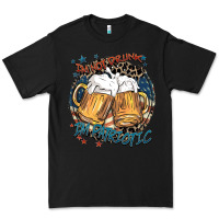 Black I'm not drunk i'm patriotic Premium Tee - FaDigitalArtStudio