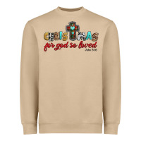Mushroom christmas for god so loved john 3 16 Heavyweight Sweatshirt - Jasminsmagicworld