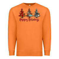 Carrot happy holidays christmas trees Premium Sweatshirt - Jasminsmagicworld