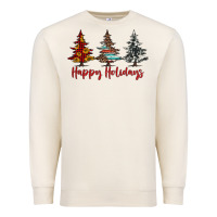 Sandshell happy holidays christmas trees Premium Sweatshirt - Jasminsmagicworld