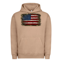 Pigment Burro Camouflage Usa Flag Background Urban Hoodie - Jasminsmagicworld