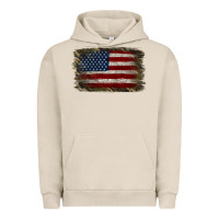Pigment French Oak Camouflage Usa Flag Background Urban Hoodie - Jasminsmagicworld