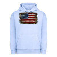Pigment Grape Ice Camouflage Usa Flag Background Urban Hoodie - Jasminsmagicworld