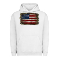 Pigment Lunar Rock Camouflage Usa Flag Background Urban Hoodie - Jasminsmagicworld