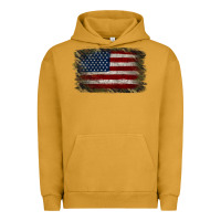 Pigment Peanut Butter Camouflage Usa Flag Background Urban Hoodie - Jasminsmagicworld