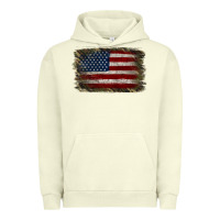 Pigment Pistachio Camouflage Usa Flag Background Urban Hoodie - Jasminsmagicworld