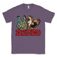 Lavender Peace Love Rodeo Classic Tee - Jasminsmagicworld