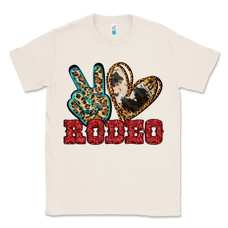 Peace Love Rodeo Classic Tee by Jasminsmagicworld | Teevron