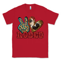 Red Peace Love Rodeo Classic Tee - Jasminsmagicworld