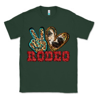 Sports Green Peace Love Rodeo Classic Tee - Jasminsmagicworld
