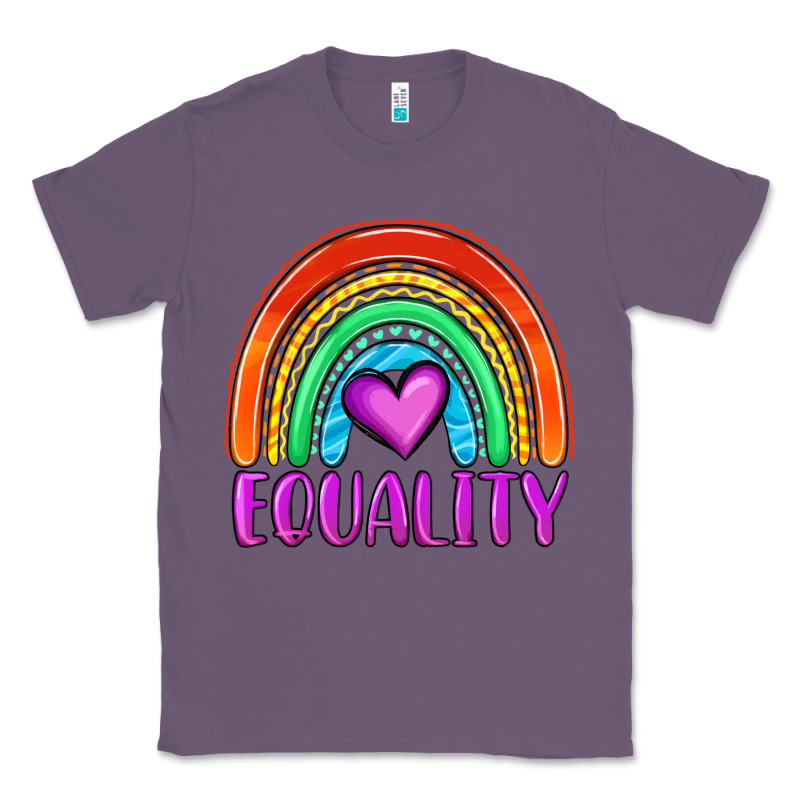Equality Rainbow Classic Tee by OliviaCreatesArt | Teevron