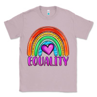 Lilac equality rainbow Classic Tee - OliviaCreatesArt