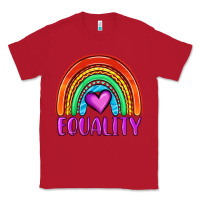Red equality rainbow Classic Tee - OliviaCreatesArt