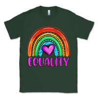 Sports Green equality rainbow Classic Tee - OliviaCreatesArt