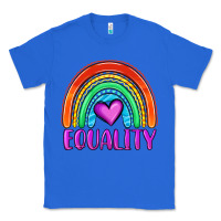 True Royal equality rainbow Classic Tee - OliviaCreatesArt
