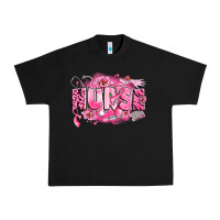 Black breast cancer nurse Urban Heavy Tee - LillyAllenDesigns