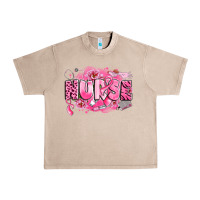 French Oak breast cancer nurse Urban Heavy Tee - LillyAllenDesigns