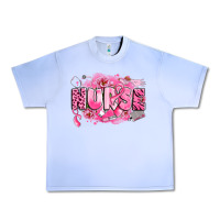Grape Ice breast cancer nurse Urban Heavy Tee - LillyAllenDesigns