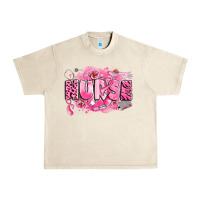 Sandshell breast cancer nurse Urban Heavy Tee - LillyAllenDesigns