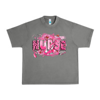 Tornado breast cancer nurse Urban Heavy Tee - LillyAllenDesigns
