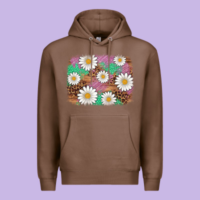 Easter Daisy Background Premium Hoodie Designed By Artiststas