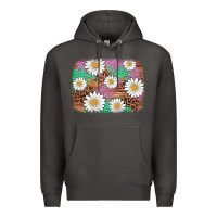 Smoke easter daisy background Premium Hoodie - Artiststas