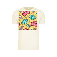 Vintage Arctic nurse medicine seamless pattern Vintage Tee - BundleAndBundleShop