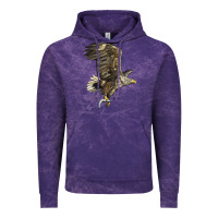 Cloud Purple American White Sea Eagle Vintage Hoodie - LillyAllenDesigns