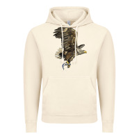 Vintage Artic American White Sea Eagle Vintage Hoodie - LillyAllenDesigns