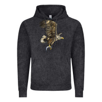 American White Sea Eagle Vintage Hoodie | Teevron