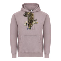 Vintage Zinc American White Sea Eagle Vintage Hoodie - LillyAllenDesigns